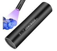 Handheld Flashlights,Rechargeable Fluorescent LED Tester - 365nm UV Lights, Multifunctional Counterfeit Bill Tester Pen for Pet, Vegetables, Fruits