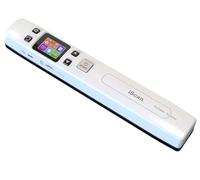 Handheld Flat Scanner HD 1050DPI Portable WIFI Wireless for Documents Homework Scan Photos JPG/PDF No Driver(6.4mm)