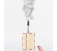 Handheld Fog Machine|Smoke Machine for Indoor DJ Party Portable Forgger for Photography, Outdoor Stage Effects,Halloween,Weddings (Tall wood)