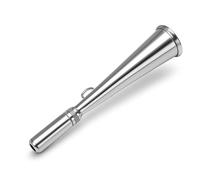 Handheld Foghorn for Boats, 304 Stainless Steel Removable Mouthpiece Marine Warning Horn for Kayaking, Sailing, Emergency Backup