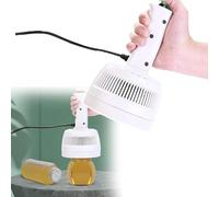Handheld Foil Sealing Machine, Adjustable Power 800-1200W, Seals Plastic and Glass Bottles for Various Applications