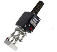 Handheld Foil Stamping and Creasing Machine with Digital Temperature Control 0~400°C, Ideal for Leather, Fabric, PVC, PU, and Wood Crafting