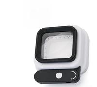 Handheld Folding LED Magnifying Glass with /15x/20x Zoom, Rotatable 180° Handle, Detachable 0.5mm Scale & UV Banknote Detection Light -