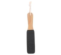 Handheld Foot File Double Sided Black Silicon Carbide Beech Foot Care