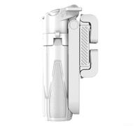 Handheld for MINI Tripod with 3 in 1 Functionality and Detachable Remote Control Designed for Smartphone Users (White)