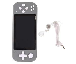 Handheld Game Console 4.3 Inch Retro Plastic Portable Video Game Player for Children and Adults, Built in 10 Simulators, Rechargeable Battery, Suitable for 6 Years Old and Above