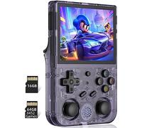 Handheld Game Console - Built-in 4452 Games, 64GB Card, Dual OS Android 11 + Linux, 5G WiFi, Bluetooth, HDMI for Online Gaming and Streaming
