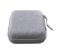 Handheld Game Console Case - 11x11x4cm Portable EVA Protection Soft Lining, Compact Square Shell Pouch, Secure Zipper Opening, Woven Cloth EVA Shield for Device Protection Daily Commuting