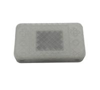Handheld Game Console Case for AYANEO AIR MINI Storage Box Game Console AccessoriesHandheld Emulator Storage Holder Organizer Shockproof Protective Cover (Translucent White)
