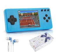Handheld Game Console,Portable Video Game Console with 300 Retro Games,3.2" HD Screen,Rechargeable Battery, Built-in Headphones.Built-in Bow Gift Box Ultimate Kid Christmas Birthday Gift for Adults