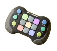 Handheld Game Console Press Push Puzzle For Kids Engaging Press Stress Relief Birthday Travel Friendly Gaming Console Family Game