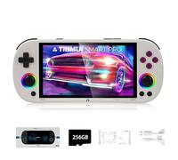 Handheld Game Console with 256G SD Card, 14300+ Games, Linux System, A133P Processor, 5-Inch Screen - Retro Gaming for All Ages