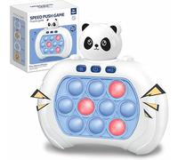 Handheld Game for Kids, Fast Push Game Fidget Toys Quick Press Bubble Game Console, Puzzle Game, Light up Game Console Kids Toys for Ages 3-12, Chirstmas Gift for Boys Girls