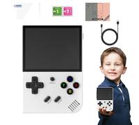 Handheld Games Console - Classic Arcade Machine, Compact gaminges Player, Children Entertainment Unit, Travel Play Device, Colorful Game System | 3.2 Inch IPS Panel Supporting 216 Retro Titles White