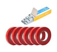 Handheld Garden Binder with Staple Pin & Plant Tie Tape for Fruit Trees Vegetable Stalk Fastening Tool Stainless Steel Staple Pin Branch Binder Machine Components