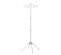 Handheld Garment Steamer Hanger Telescopic Holder For Clothes Hanger | 360° Rotating Stand Hanger, Adjustable Height, Ready To Wear Shop, Workshop, Factory