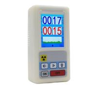 Handheld Geiger Counter Nuclear Radiation Detector Personal Dosimeter X-Ray Beta Gamma Tester LCD Radioactivity Marble Tools Portable Fast Accurate Measurement