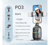 Handheld Gimbal with For 360 Rotation Feature for Stabilizer Devices with Remote Shutter and Follow-Up Face Detection for Seamless Video Production (P02)