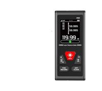 Handheld GPS for Surveying Bilateral Ranfinder 120M 200M Digital Recharable Distance Meter With Level Bubble,Built-in Lithium Battery Tool(DR60 Red Beam)