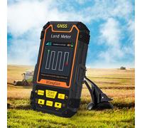 Handheld GPS Land Meter, 2.4in Color Screen GNSS Land Measuring Instrument, 3 Modes, Trajectory Graphics, Voice Prompt