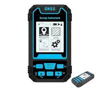 Handheld GPS Land Meter, GPS Land Measuring Instrument, Professional Receiver Surveryor Tool, Rechargeable High Accuracy Real-time Navigation, for Forest Farmland Mountain Mining Lake