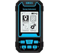 Handheld GPS Land Surveying Equipment, Area Meter with 2.8 Inch Screen, Coordinate Measurement, Route Edit, Rechargeable, Altitude Measurement for Fields, Slopes, Mountains