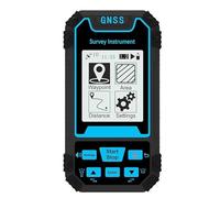 Handheld GPS Survey Equipment, Coordinate Measurement and Route Edit, Rechargeable High Accuracy Real-time Navigation, Altitude Measurement for Forest Farmland Mountain