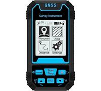 Handheld GPS Survey Equipment, Coordinate Measurement and Route Edit, Rechargeable High Accuracy Real-time Navigation, Altitude Meas, for Forest Farmland Mountain Mining Lake