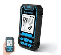 Handheld GPS Survey Equipment, Land Survey Measuring Meter, Coordinate Measurement and Route Edit, for Forest Farmland Mountain Mining Lake Area and Distance Measurement