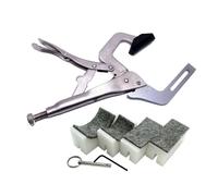 Handheld Guitar Fret Press Clamp Guitar Fret Replacement And Installation Professional Repair Tools Curved Copper Sheet (Color : 01)