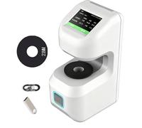 Handheld Haze Meter, High Precision Touchscreen Transmittance Tester, Dual Optical Path Design with 21mm 15mm 12mm Aperture for Light Transmission Measurement