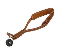 Handheld Headball Camera Mobile Phone Strap forOSMO Mobile2, PU Leather Light Brown, Wear Resistant, Adjustable, Stable Connection, Prevents Falling, Fine Workmanship,