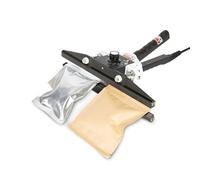 Handheld Heat Sealer, Adjustable Temperature Packet Sealer for Aluminum Foil, Kraft Paper, and Polyester Bags - 8-23 Inch, 10mm Width with Anti-Stick Coating