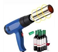 Handheld Heat Shrink Gun with Adjustable Temperature for Shrink Wrap and Tubing Applications