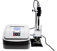 Handheld High Speed Homogenizer 800W, Lab Disperser & Emulsifier with Titanium Probe, 1s-99h Timer, Cell Disruptor for Biology & Industry, 6mm Probe