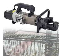Handheld Hydraulic Rebar Bender 8-36mm, Electric Steel Bar Bending Machine, Bending Angle 90-135 Degrees, Fast Bending or Straightening for Construction
