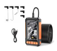 Handheld Industrial Endoscope, 1080P HD LED with Ligh and 16.4Ft Cable, IP67 Waterproof for Men