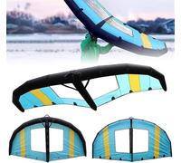 Handheld Inflatable Surfing Wing 4㎡ /5㎡ /6㎡, Kitesurfing Inflatable Foil Kite, Wind Wings with Window, For Adult, Beginner, Water Play, Outdoor Fun Sports 5㎡
