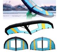 Handheld Inflatable Surfing Wing for Adults 4-6m², Kitesurfing Foil Kite with Clear Window, Easy-Carry Outdoor Water Sports Equipment for Beginner(4㎡)