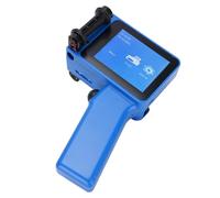 Handheld Inkjet Coder Number Printer Blue Color Qr Code Ink Date Ink Printer, Gun Coding Machine Receipt