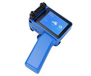 Handheld Inkjet Coder Number Printer Blue Color Qr Code Ink Date Ink Printer, Gun Coding Machine Receipt