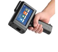 Handheld Inkjet Coding Machine,Print Height Portable Handheld Printer, Intelligent Inkjet Printer with 4.3-inch Touchscreen and 600DPI HD Resolution, for Warehouse, Logistic, Workshop