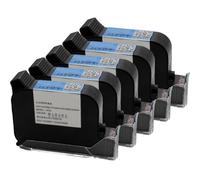 Handheld Inkjet Printer for Coding, Quick-Drying Ink Cartridge, 0.5 Inch Nozzle for Expiration Dates, Batch Numbers, QR Codes, Barcodes, Logos, and Text