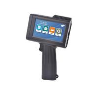 Handheld Inkjet Printer, Handheld Small Inkjet Printer Batch Number Two-dimensional Code Coding Machine Ultra-clear Printing Multi-language Portable,for Date Barcode Batch Number Logo QR Code