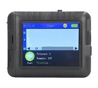 Handheld Inkjet Printer, HD LED Touch Screen Multi Language Support, Portable Label Printing Solution for Efficient Label Production