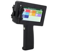 Handheld Inkjet Printer, Ink Jet Printer Gun with Touchscreen for Text QRCode Barcode Date Time Batch Number Print on Metal Wood Glass Cloth Carton Plastic