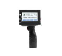 Handheld Inkjet Printer, Portable Coding Machine for Bottle Cap Labeling, 12.7mm Smart Design, Ideal for Small Packaging and Custom Logo Printing