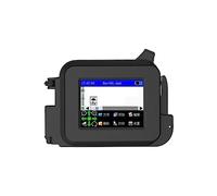 Handheld Inkjet Printer, Portable Handheld Inkjet Printer, Smart Touch Screen Waterproof Quick Dry Printer, Encoding QR Code Logo Mini Printer for Label/Production Date/Barcode/QR Code(Nero)