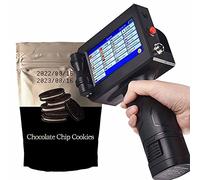 Handheld Inkjet Printer - Portable Quick-Drying Inkjet Coding Machine with 4.3 Inch Touch Screen for Expiration Dates, Barcodes, QR Codes, and Batch Numbers