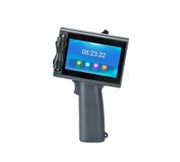 Handheld Inkjet Printer, Portable Thermal Printer Handheld Inkjet, QR Code Barcode Marking Validity Period,for Text Date Label